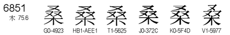 U+6851
